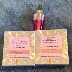 NWT 5 Bath & Body Works Champagne Toast Wallflower Refills